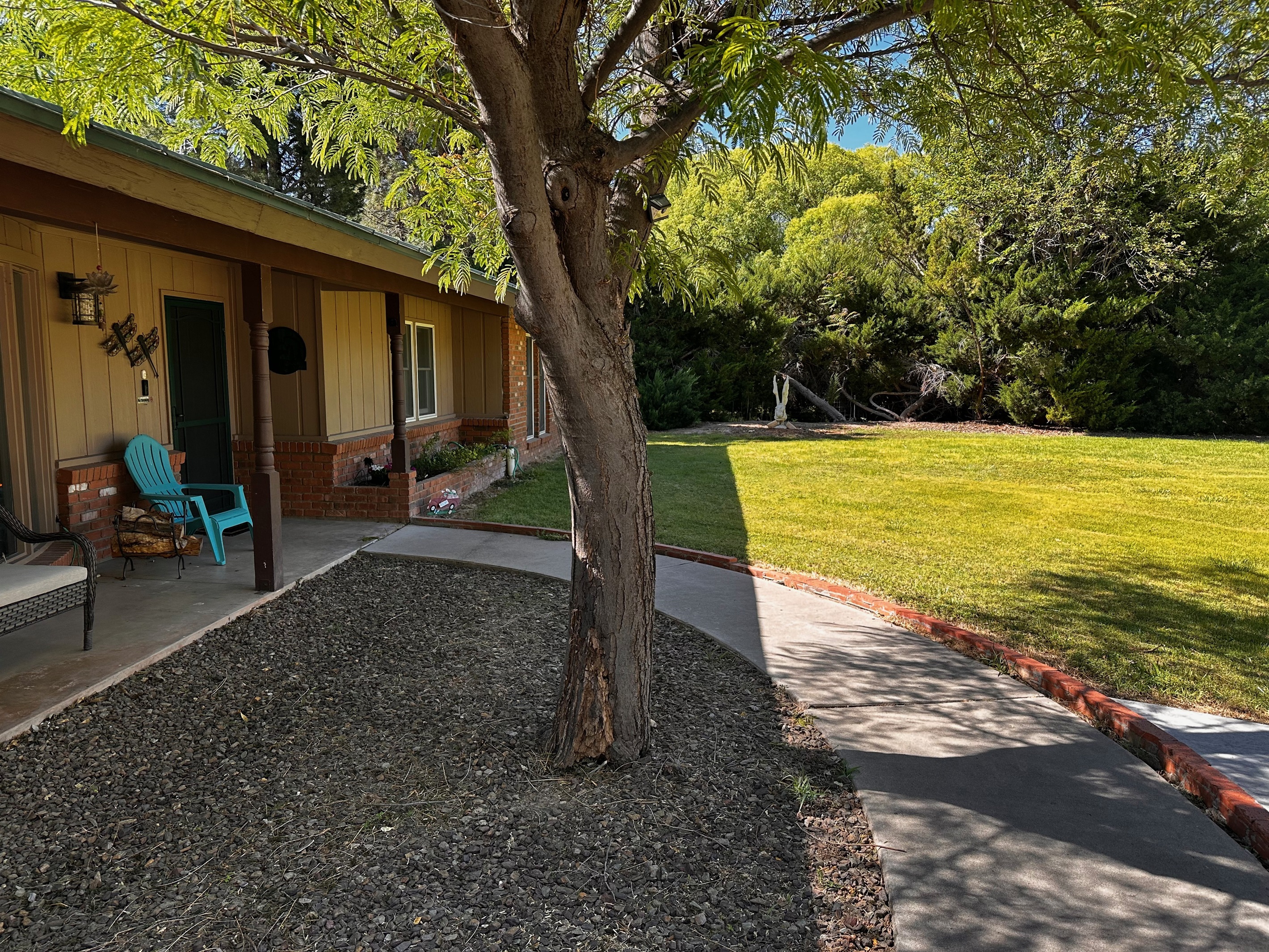 Walkway to the Front entrance