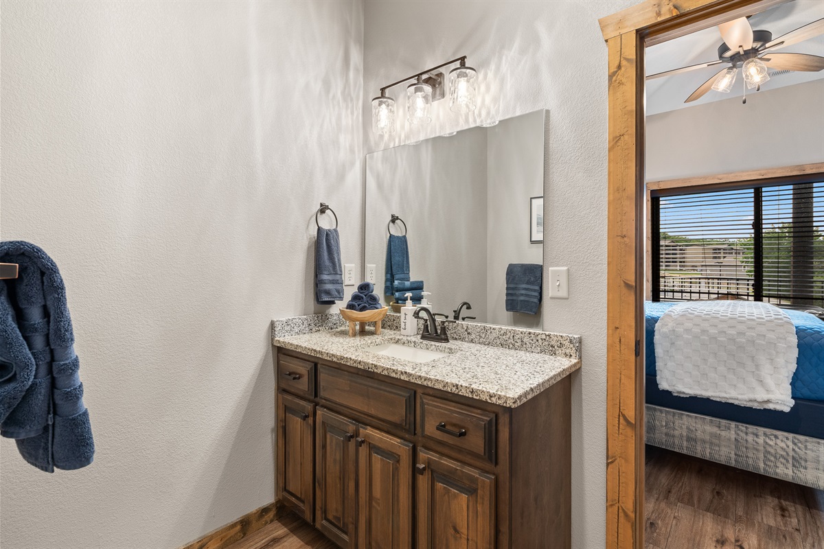 Jack n Jill bathroom with walk in shower 