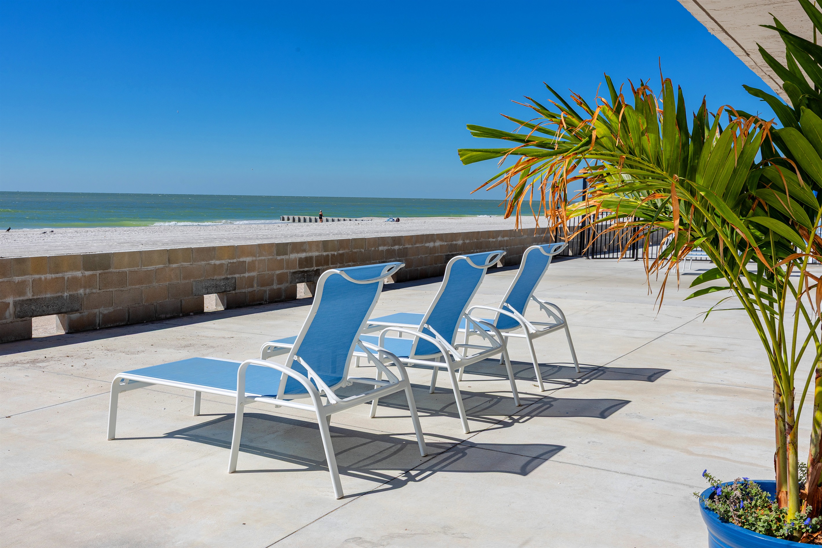 Relax in the private areas of Kima Condos