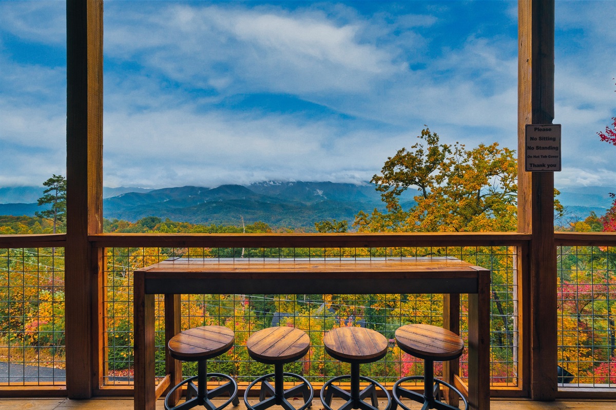 Enjoy the fresh air outside