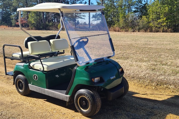 Golf Cart provided for guest use