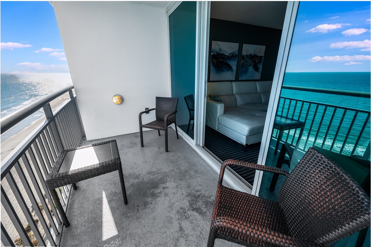 Amazing View from the Balcony!