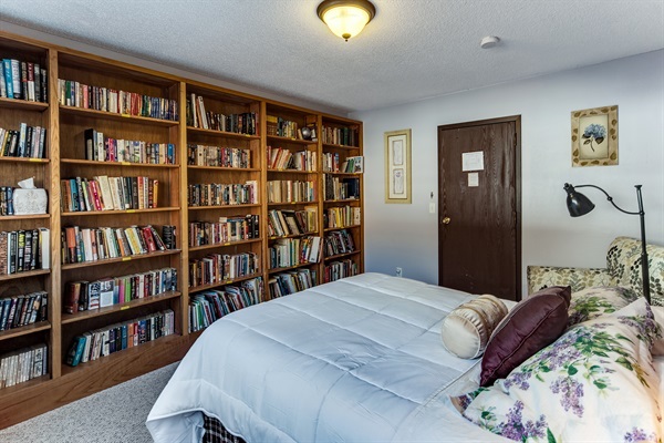 There are over 500 books for you to enjoy in the Library.