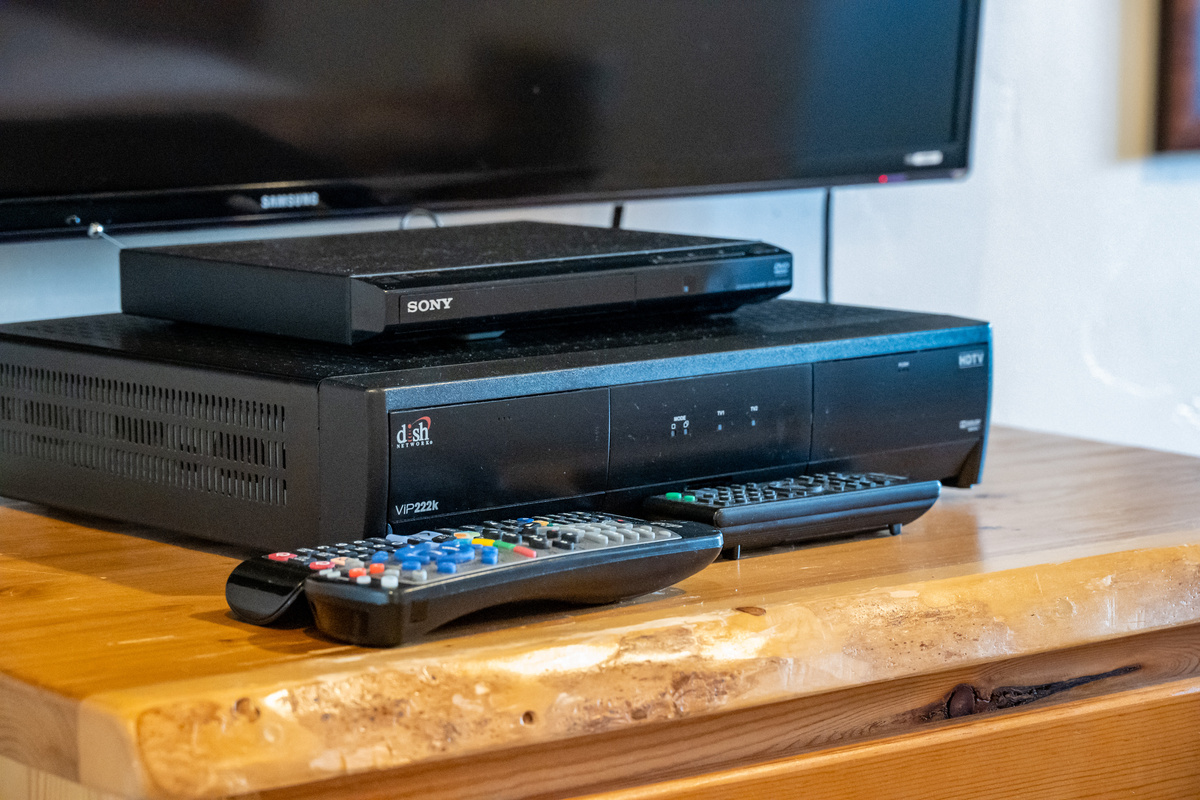 DVD Player available for Family Movie or Date night