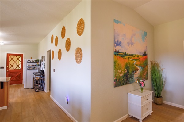 Hallway Leading to Kitchen