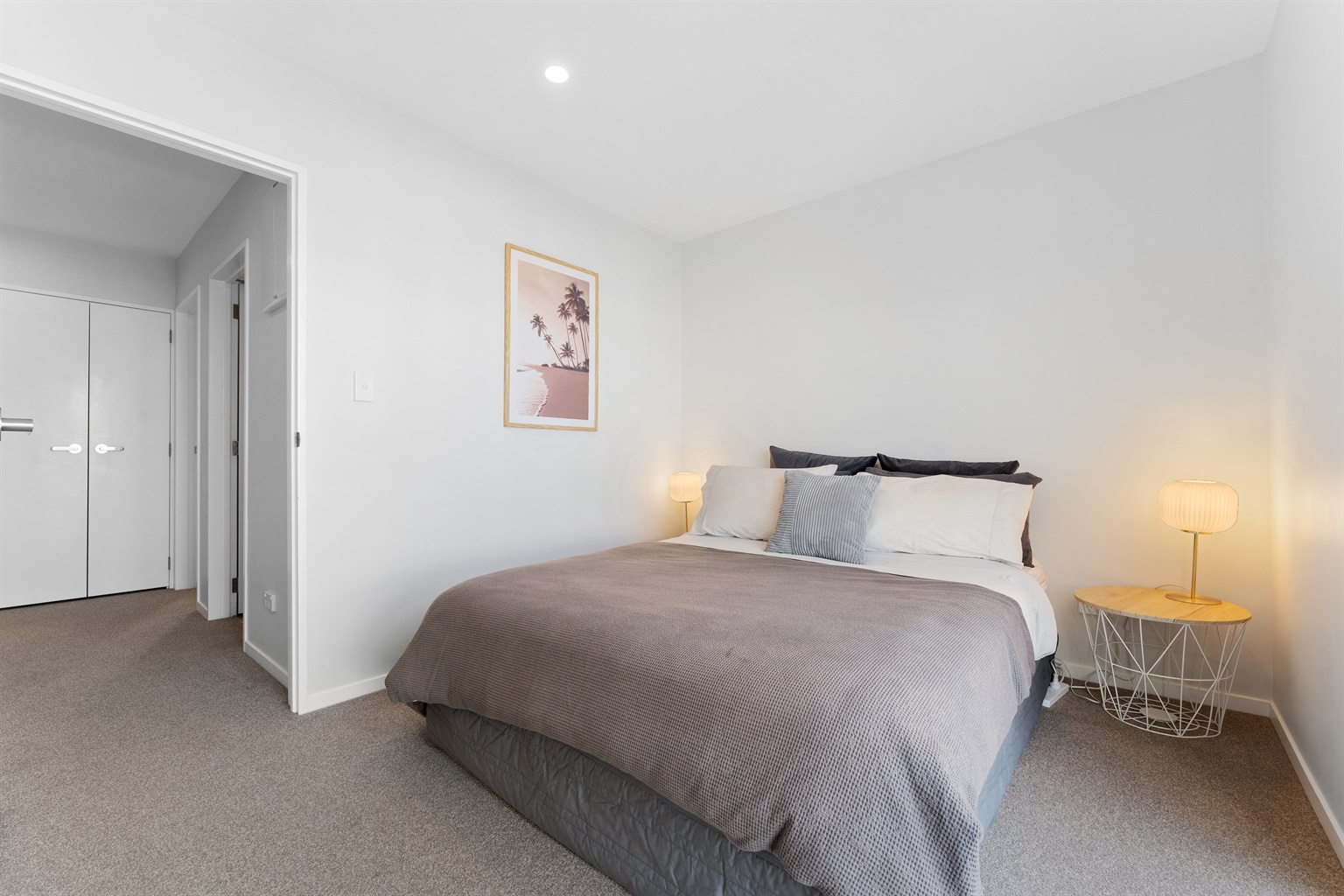 comfy beds and simple spaces leave plenty of room to unwind