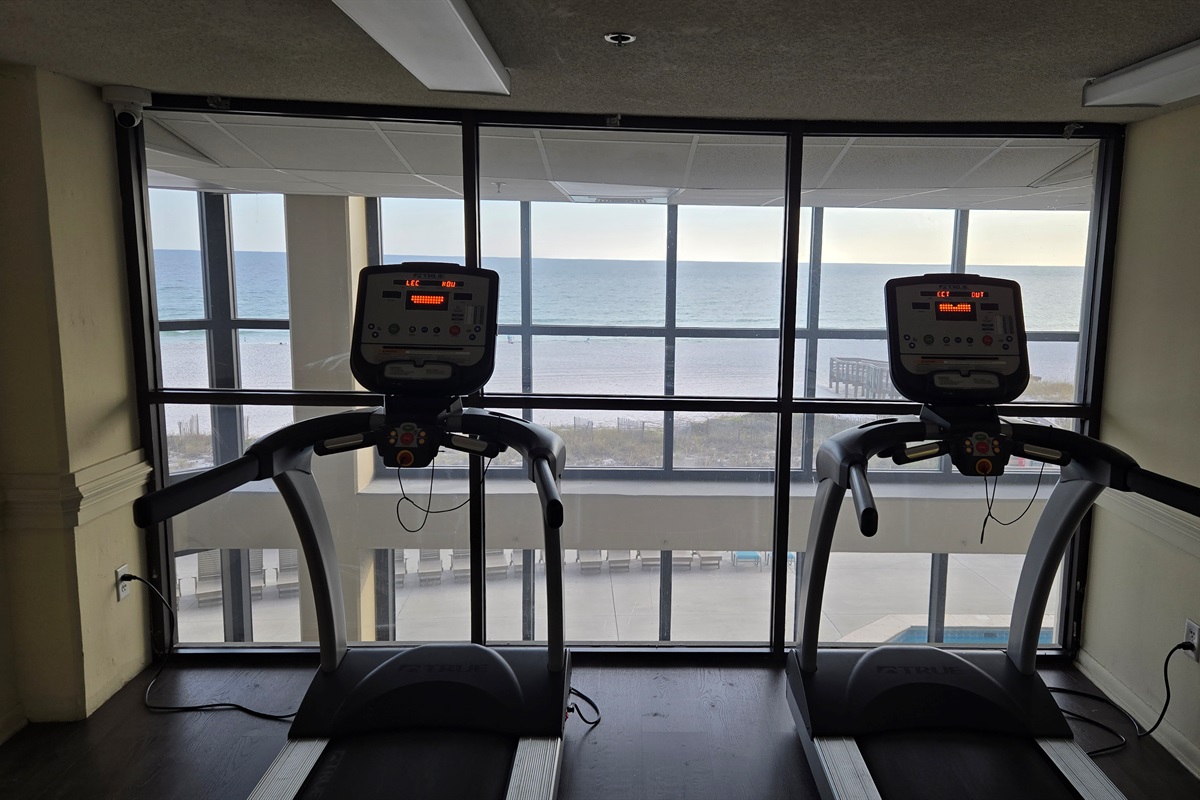 Exercise with a view!