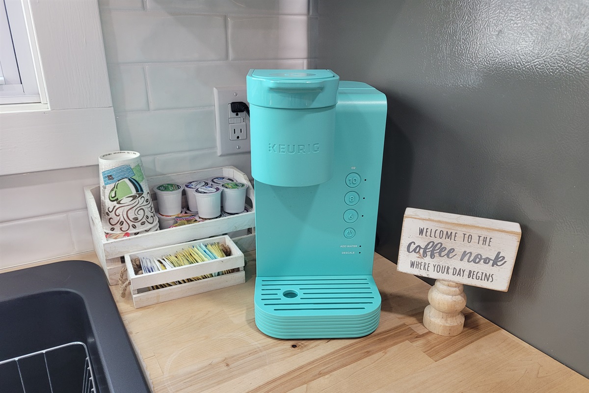 Start your day off right with a stocked coffee nook!