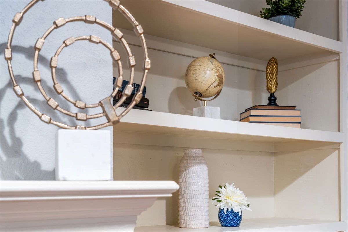 Modern touches and thoughtful decor make this space feel like home.