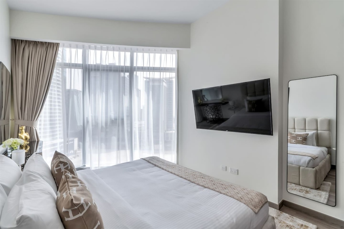 Watch TV while on bed