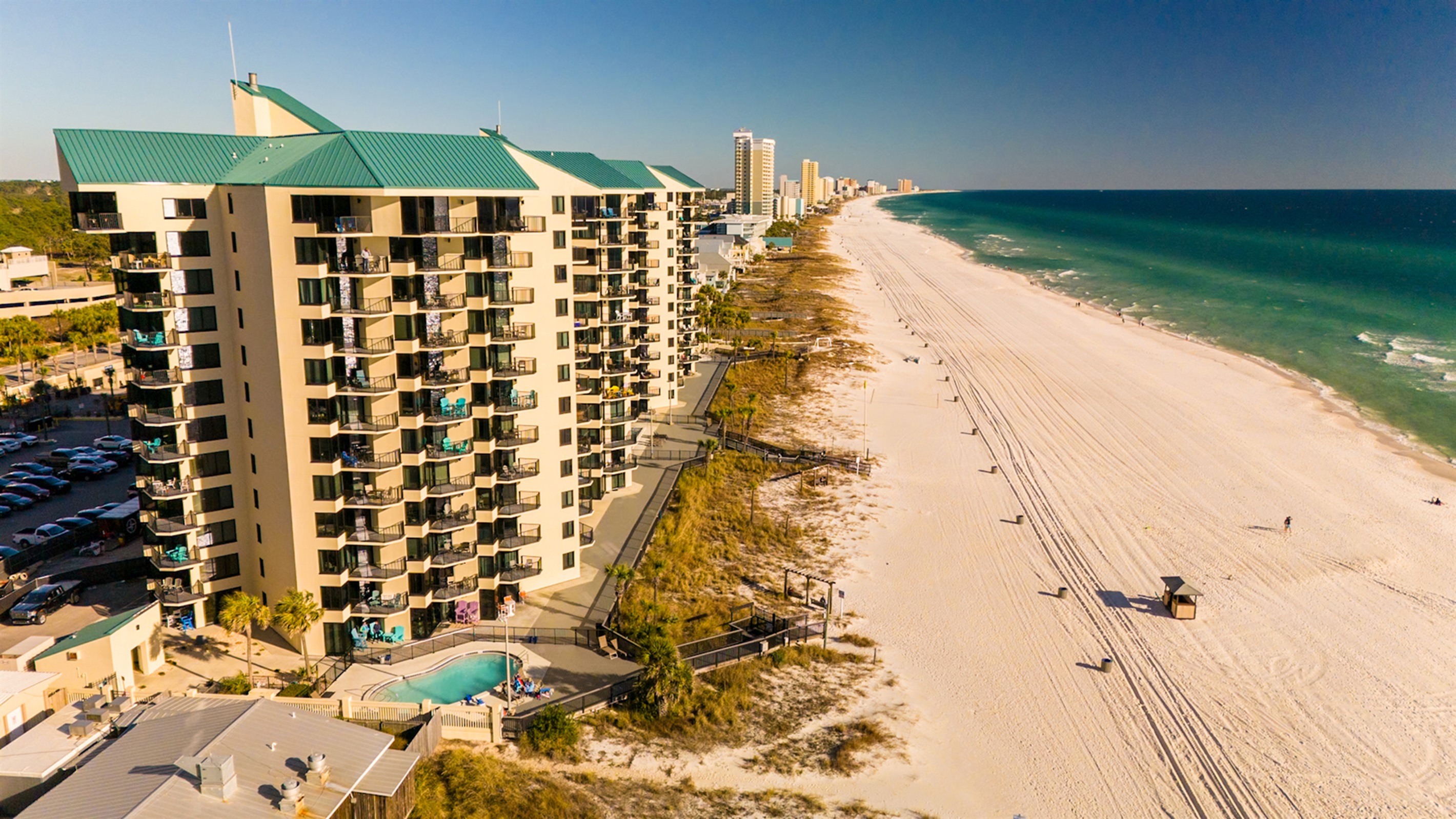 Miles of sugar white sand beaches of the famous Emerald Coast!