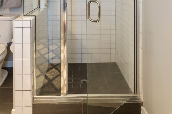 Large shower