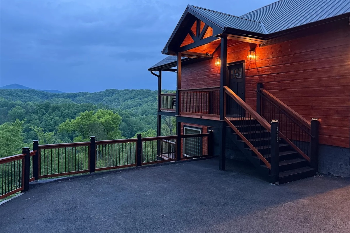 Perfect view captured by a previous guest