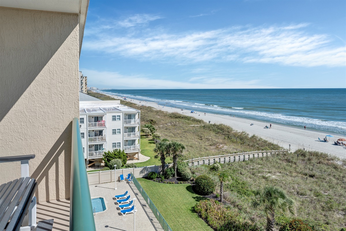 Breathtaking Views from Balcony!