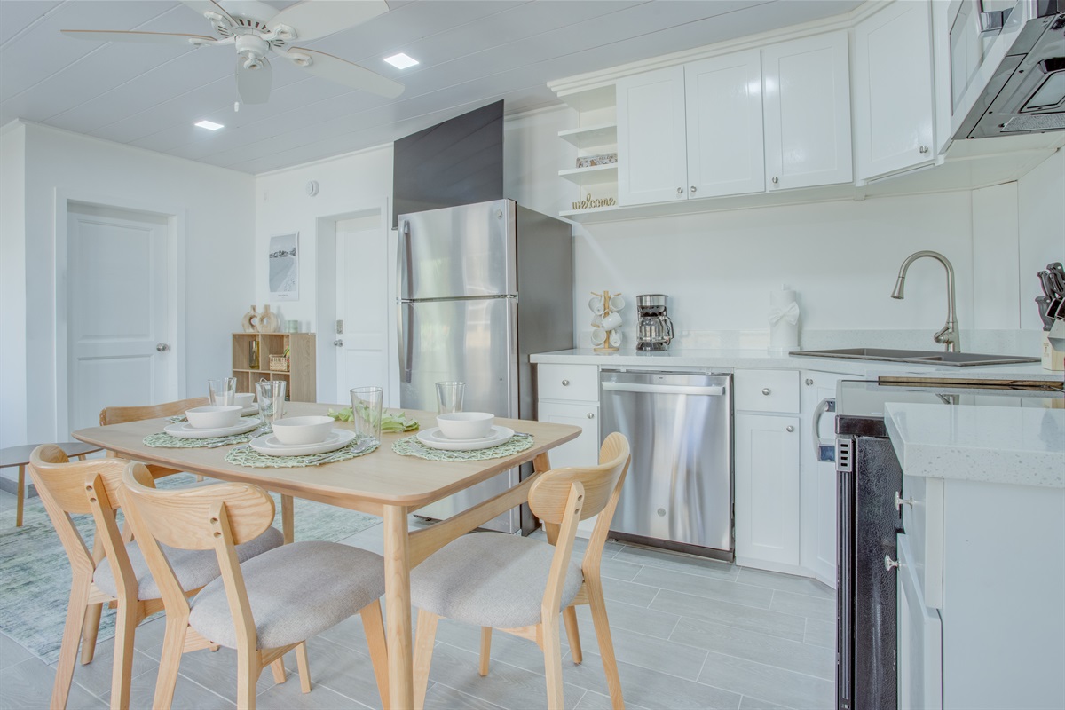 First floor main kitchen area