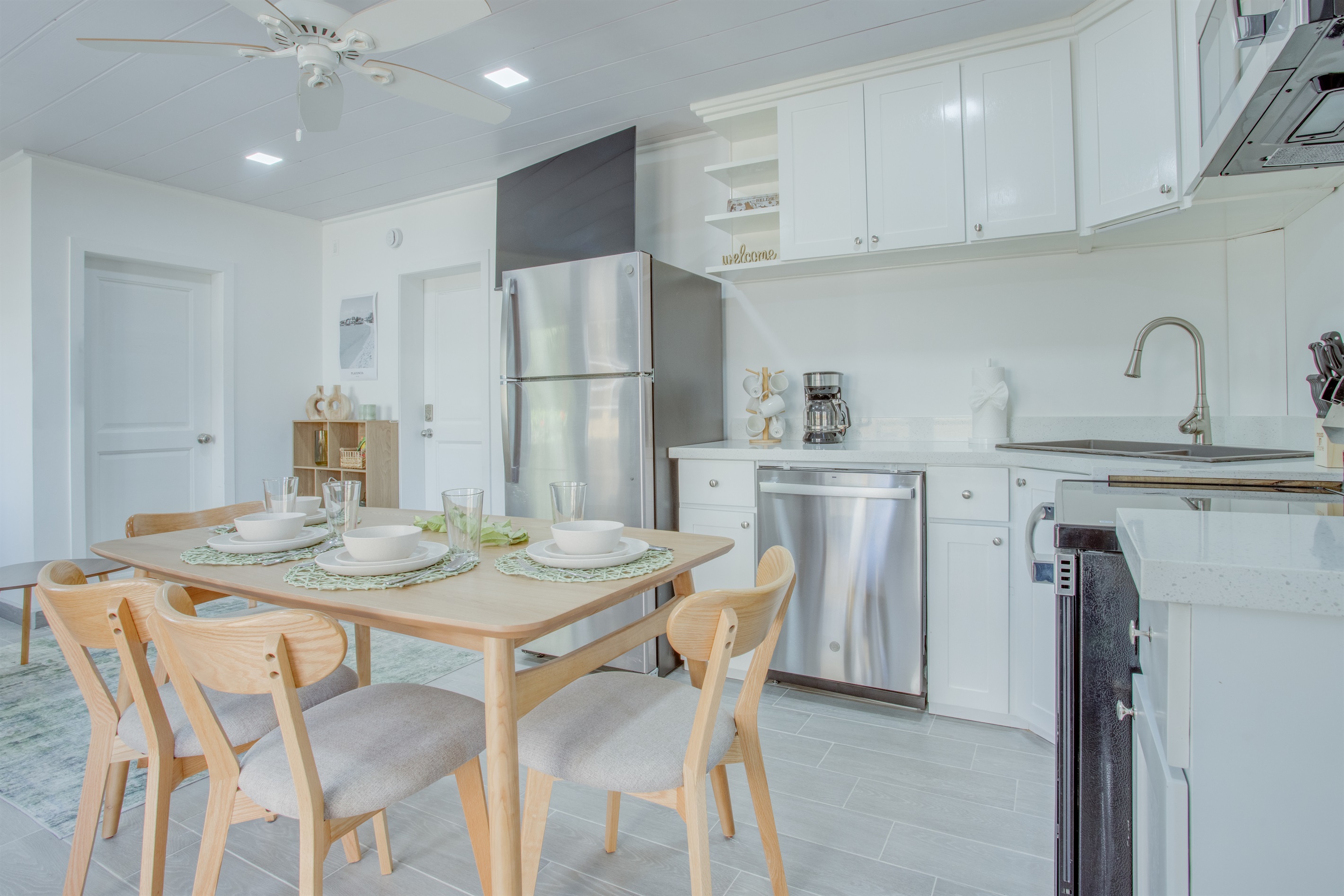 First floor main kitchen area