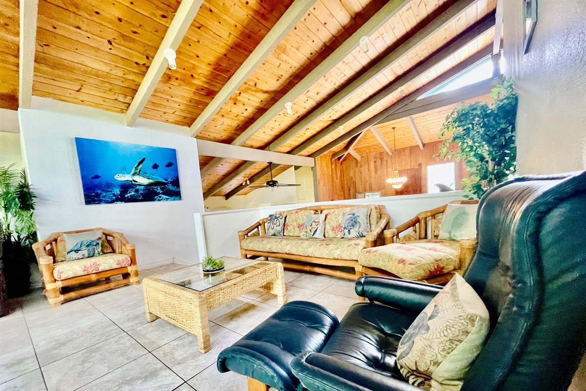 Upstairs living room