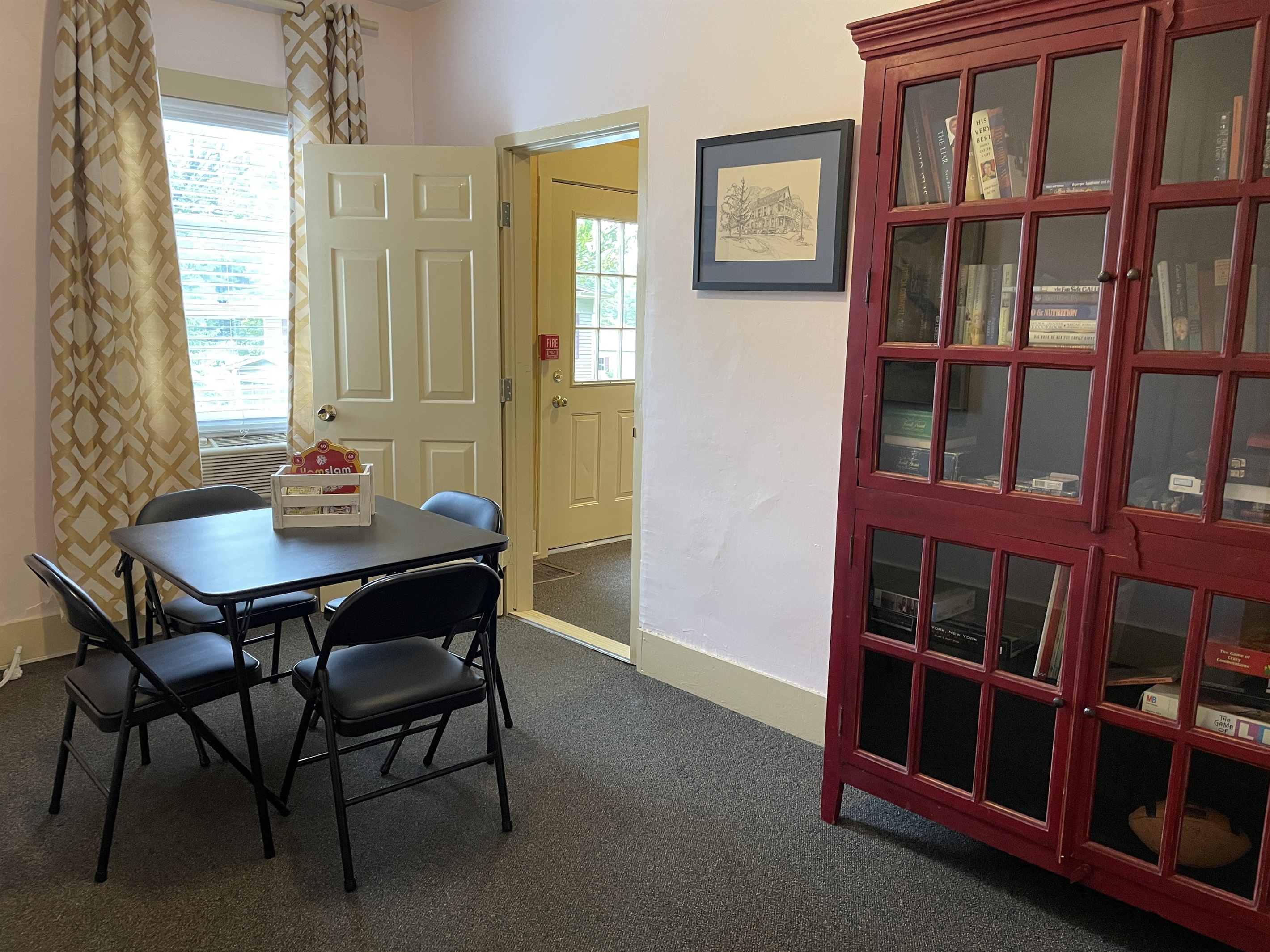 1st floor room for board games