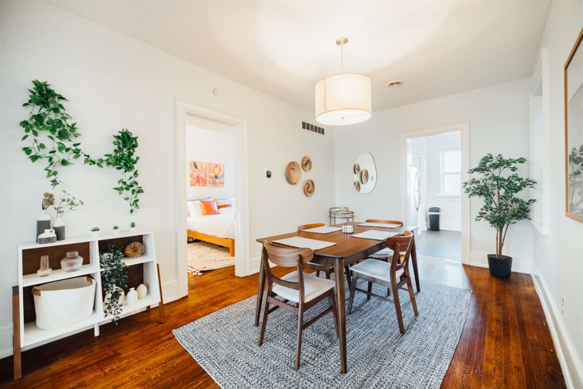 Spacious Dining room where you can enjoy a family meal and a good talk