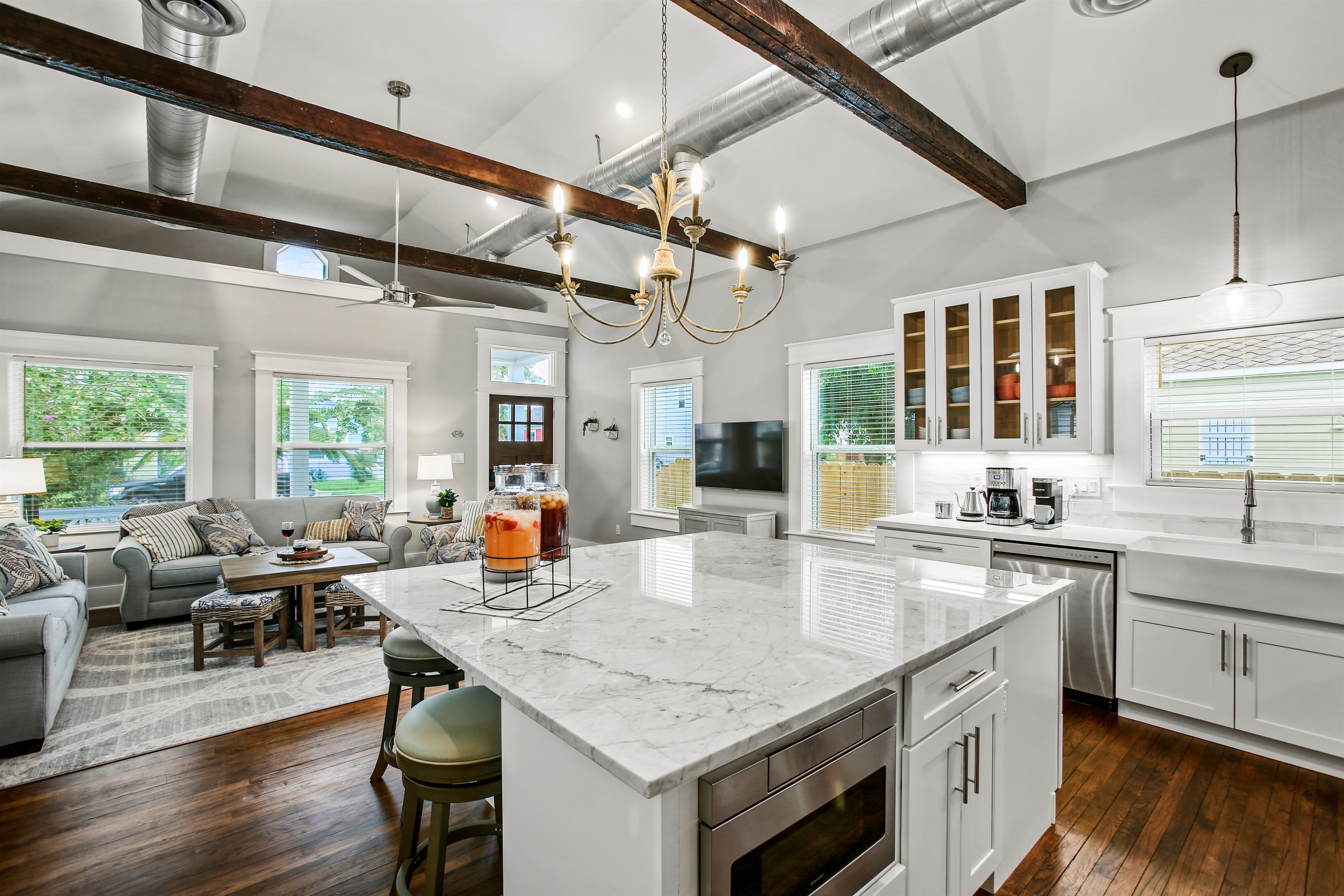Gourmet Kitchen with HUGE island