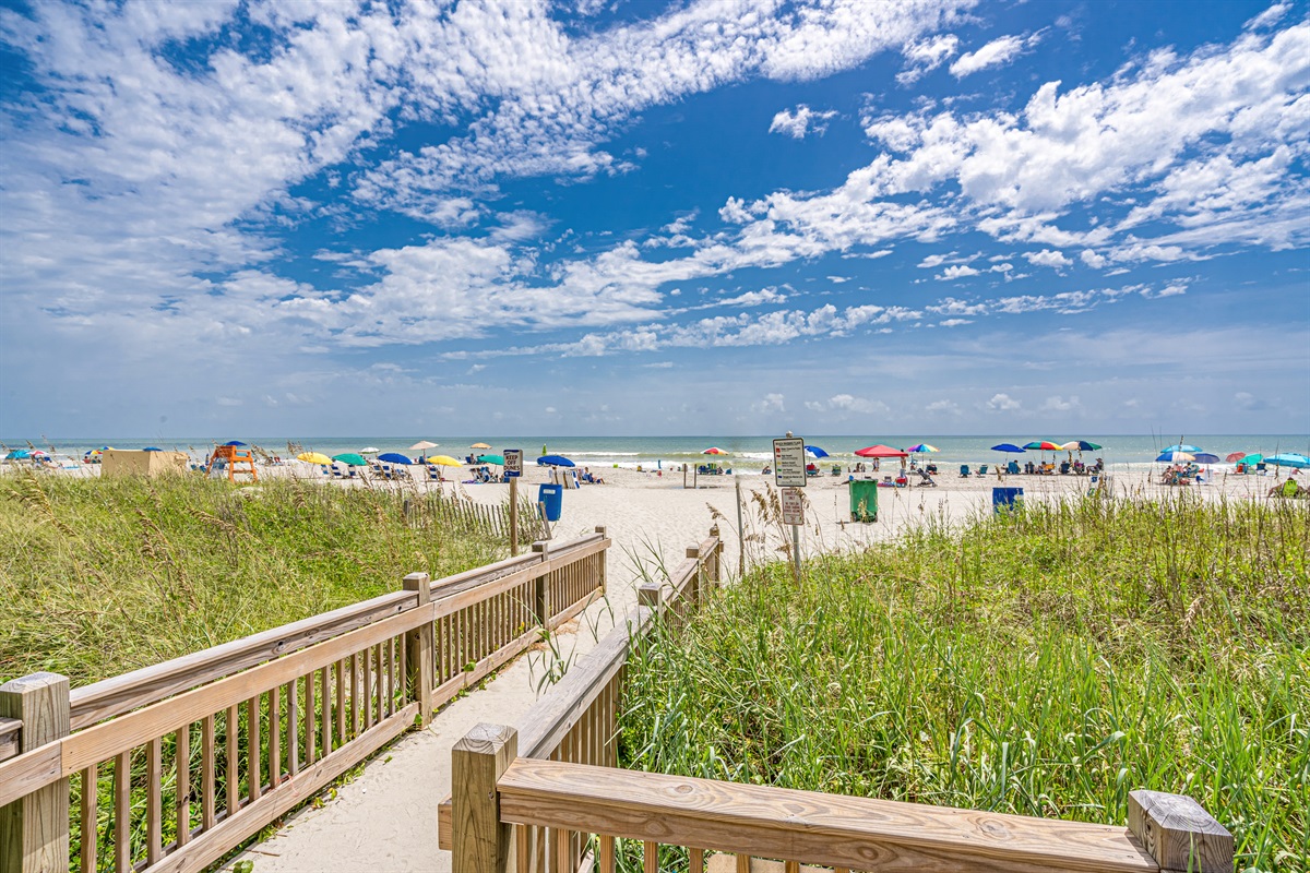 Just 2 miles to Beach