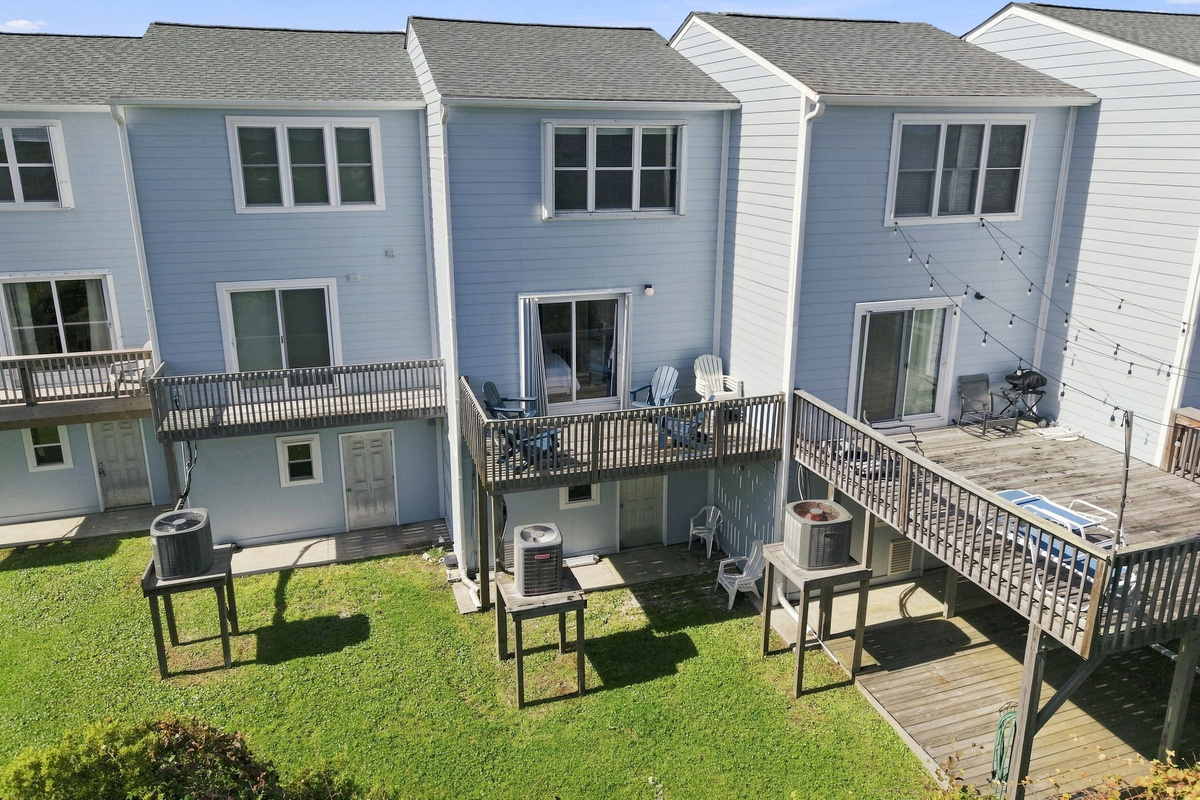 Step right out onto your private multi-level deck, perfect for outdoor dining and enjoying the views.