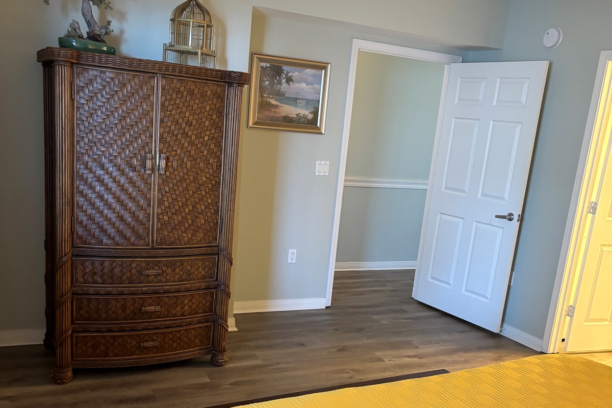 Another view of the master bedroom