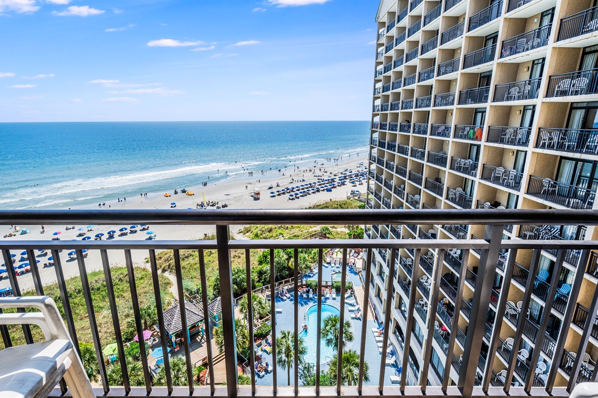 Amazing View from the Balcony!