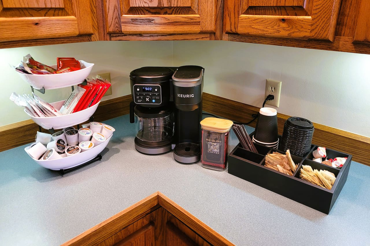 Coffee bar - highlight of every home.