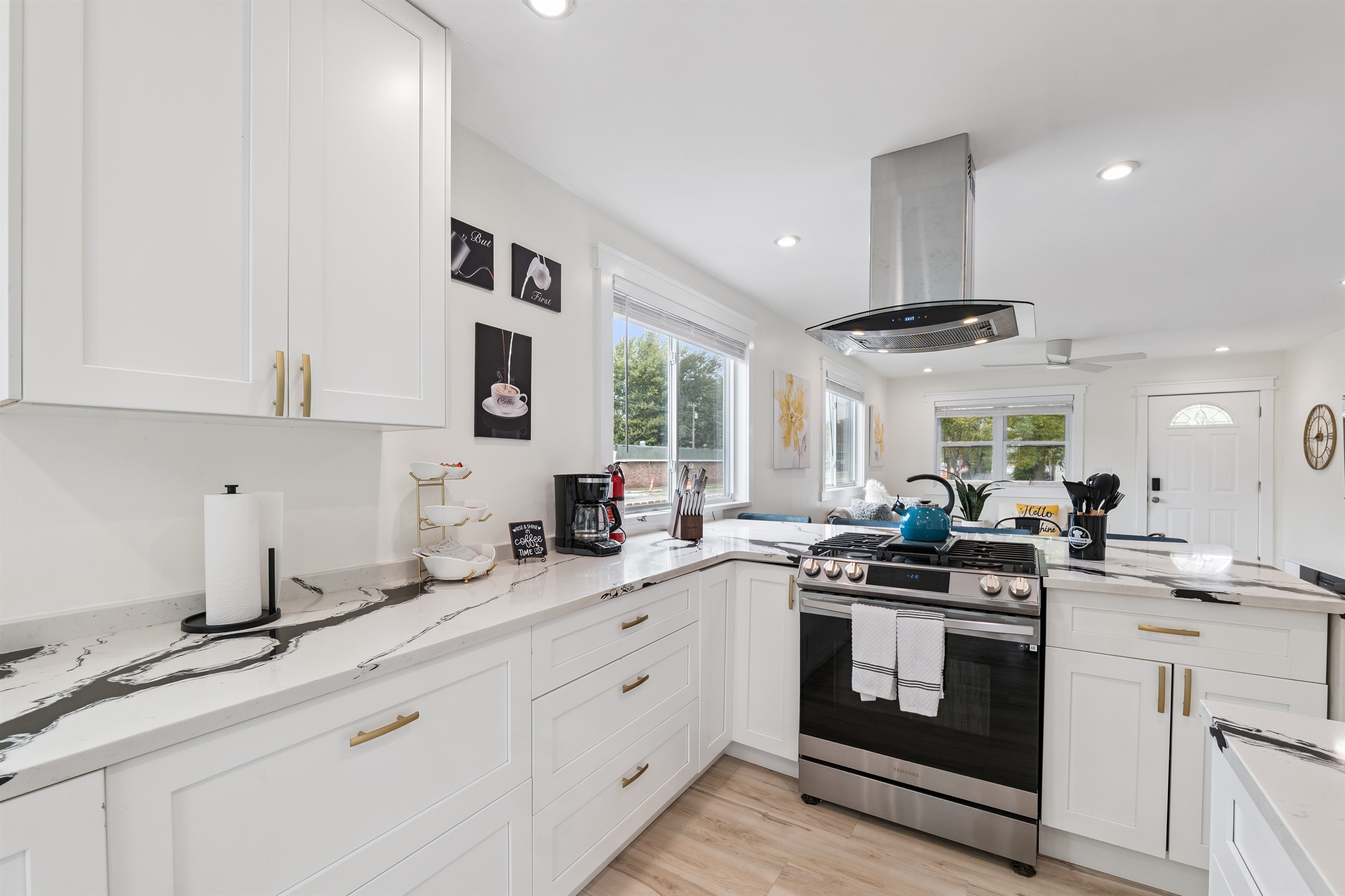 Modern Kitchen with brand new amenities