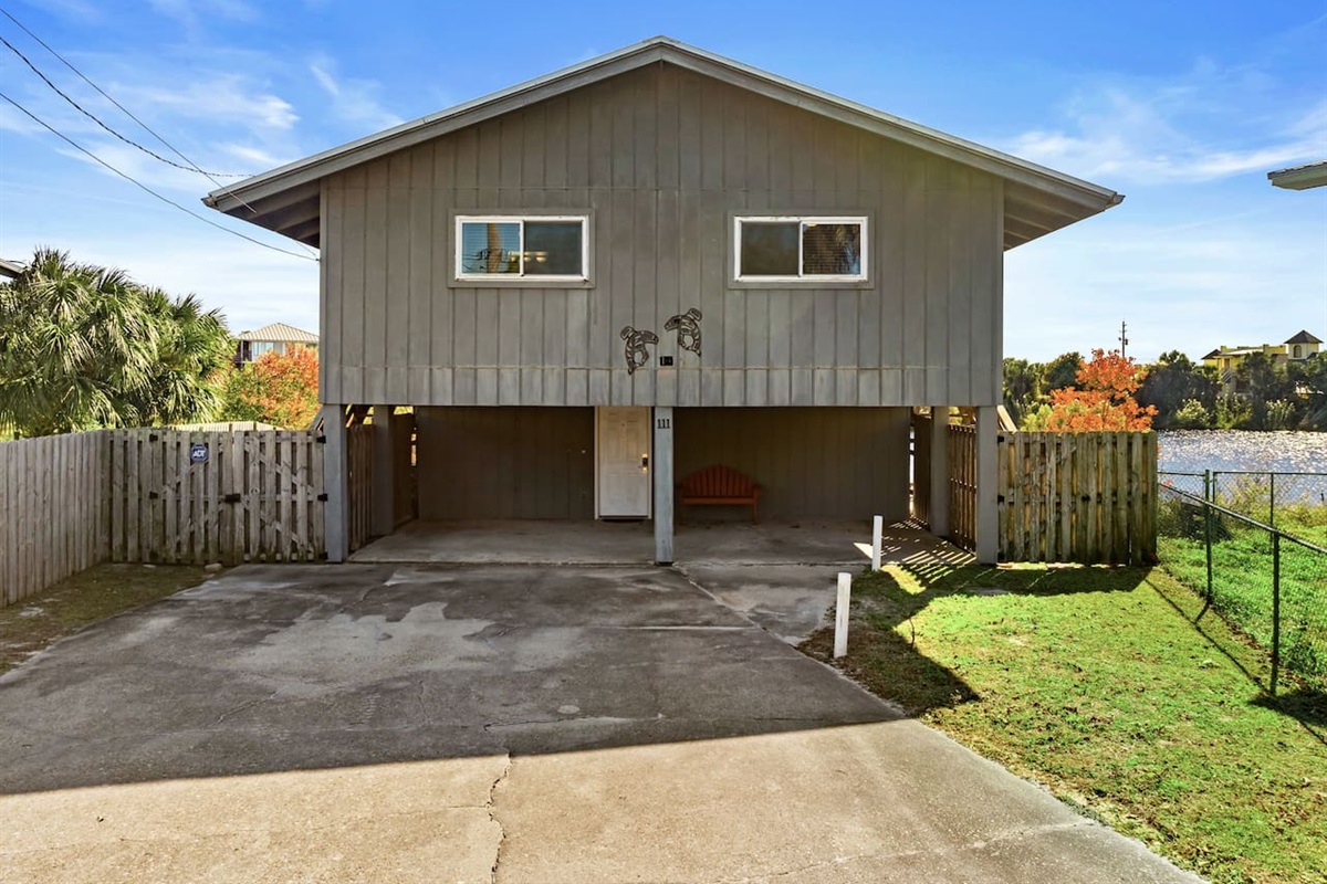 A hidden gem awaits inside! Book this waterfront beauty now!