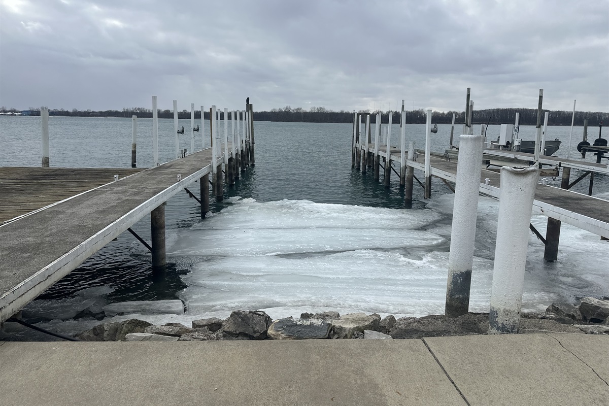 2nd dock (winter picture)