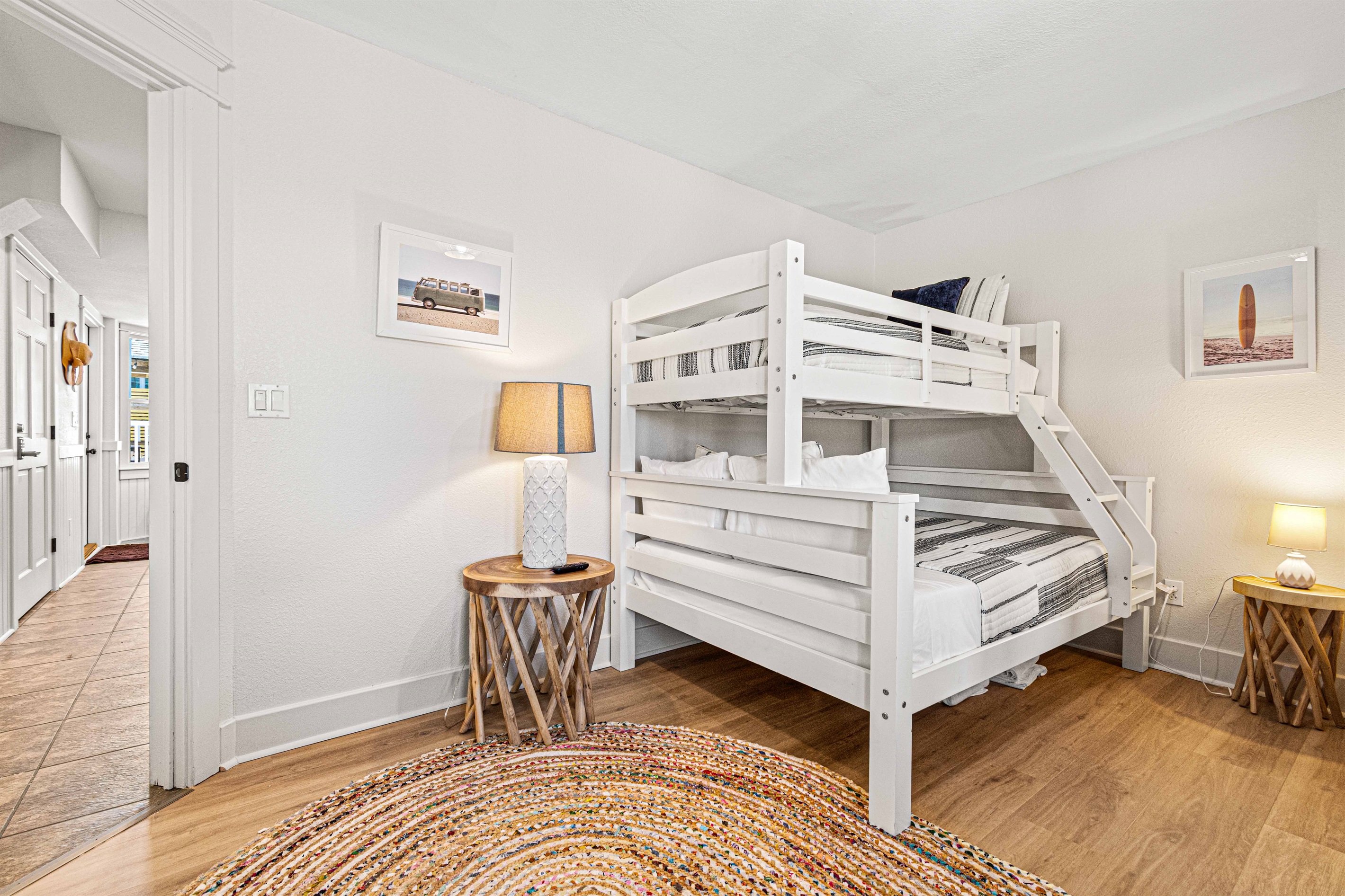 Twin over full bunk bed