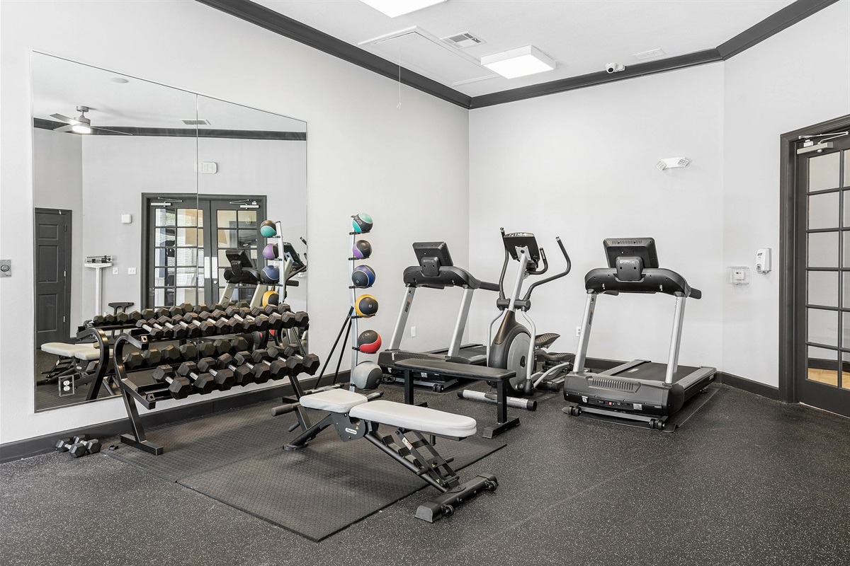 Gym-Strength & Cardio Room