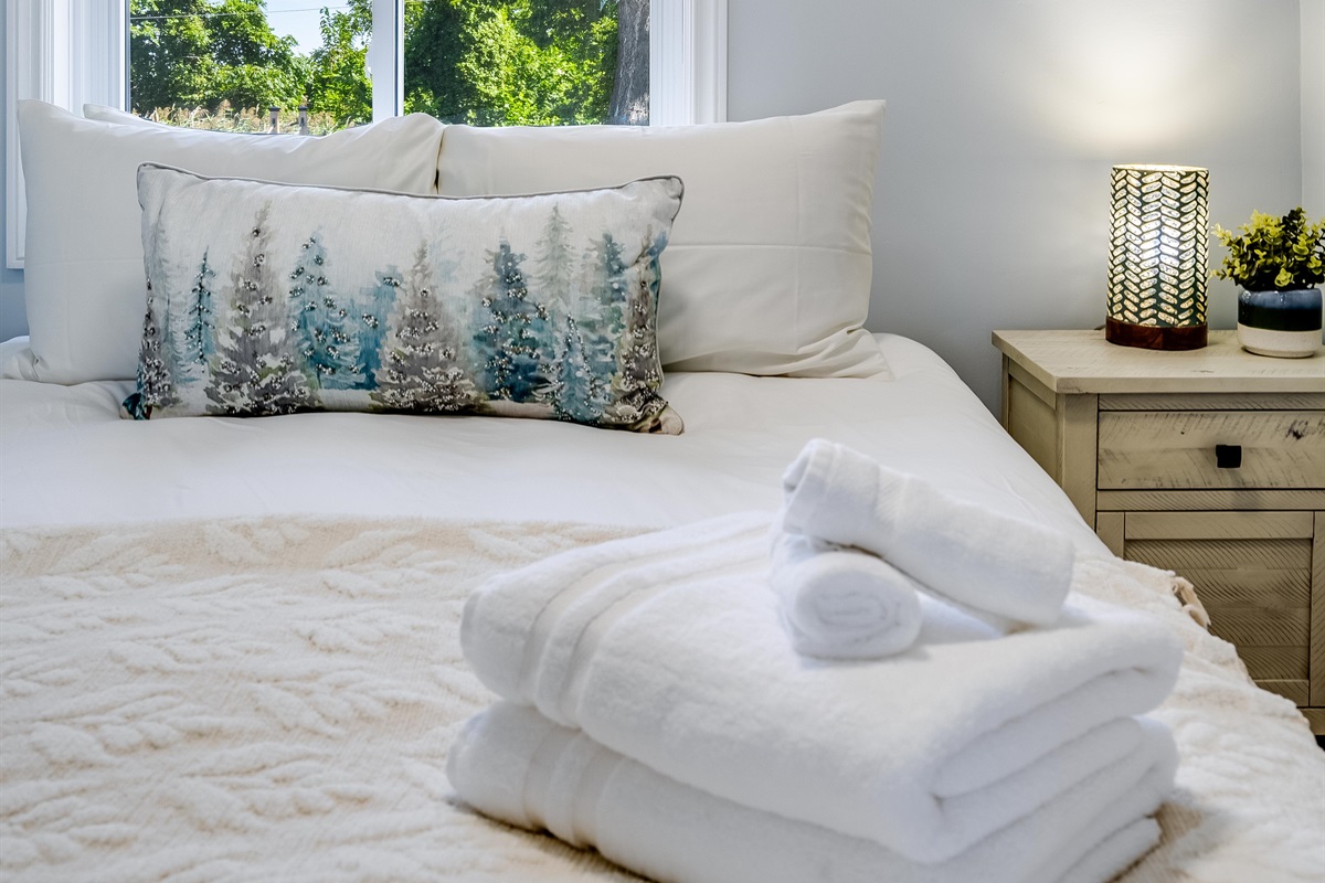 Queen Bedroom, the perfect spot to sleep.