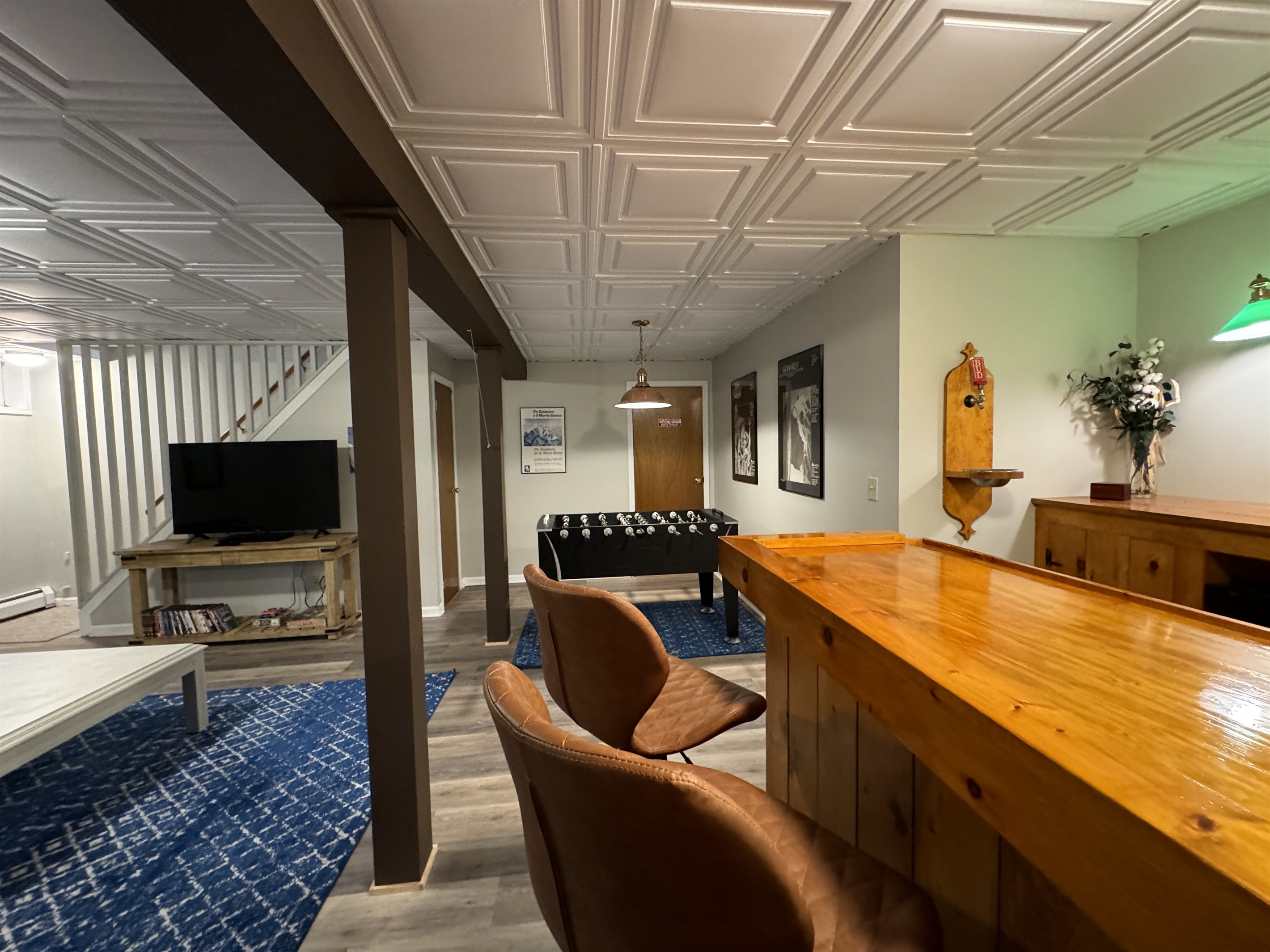 Lower level gamroom/bar