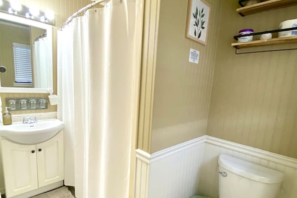 Master bathroom