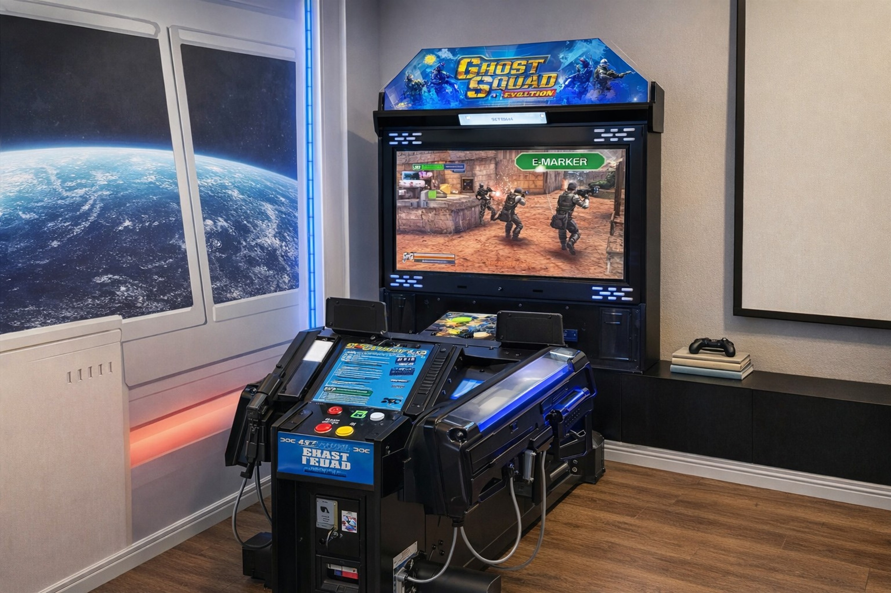 Take aim and save the day! Ghost Squad is a guest favorite — perfect for friendly competitions and nonstop arcade excitement.