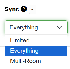 Then, on the Change Booking.com Sync Mode page, select 