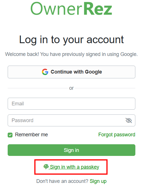 Passkeys provide stronger security by eliminating phishing and password theft risks, allowing users to sign in with biometrics such as Face ID, Touch ID, or fingerprint, or with hardware security keys instead of passwords.