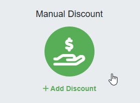 Navigate to Settings > Pricing > Discounts > + Create Discount > Manual Discount.