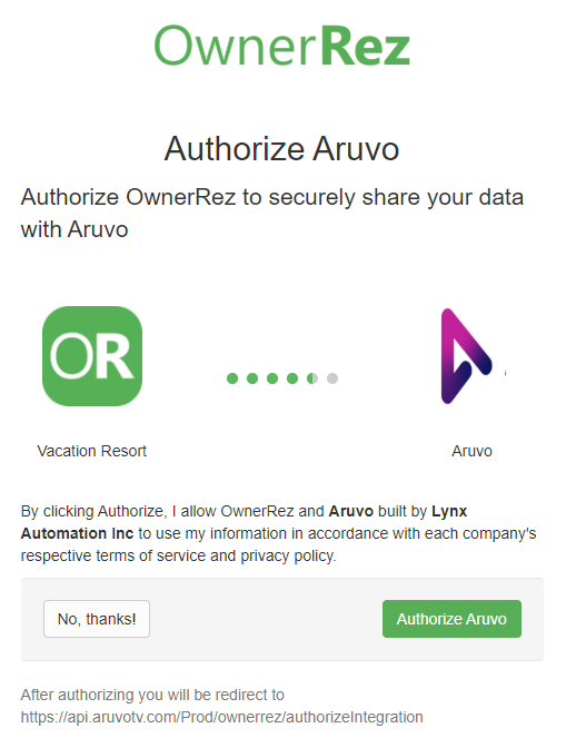 Complete Authorization: Authorize the connection.