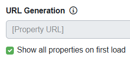 In the URL Generation section, check the 