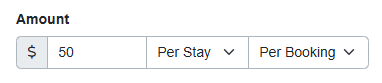 Follow the instructions in our Pet Fee support article, with this configuration in the Amount section.