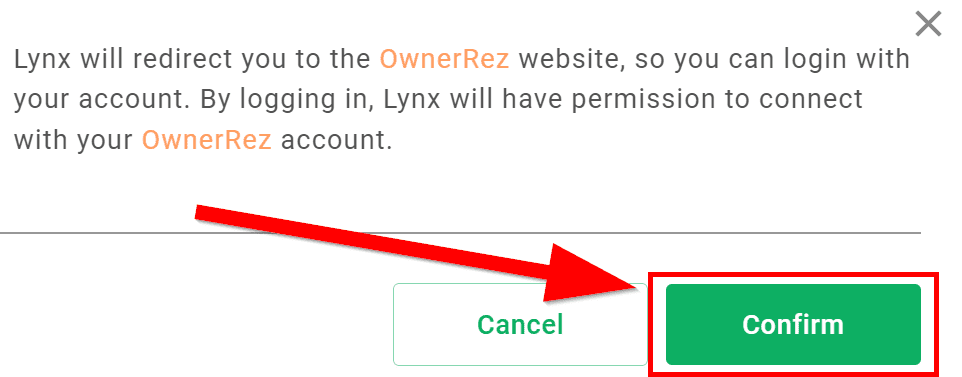 Next, click Confirm.