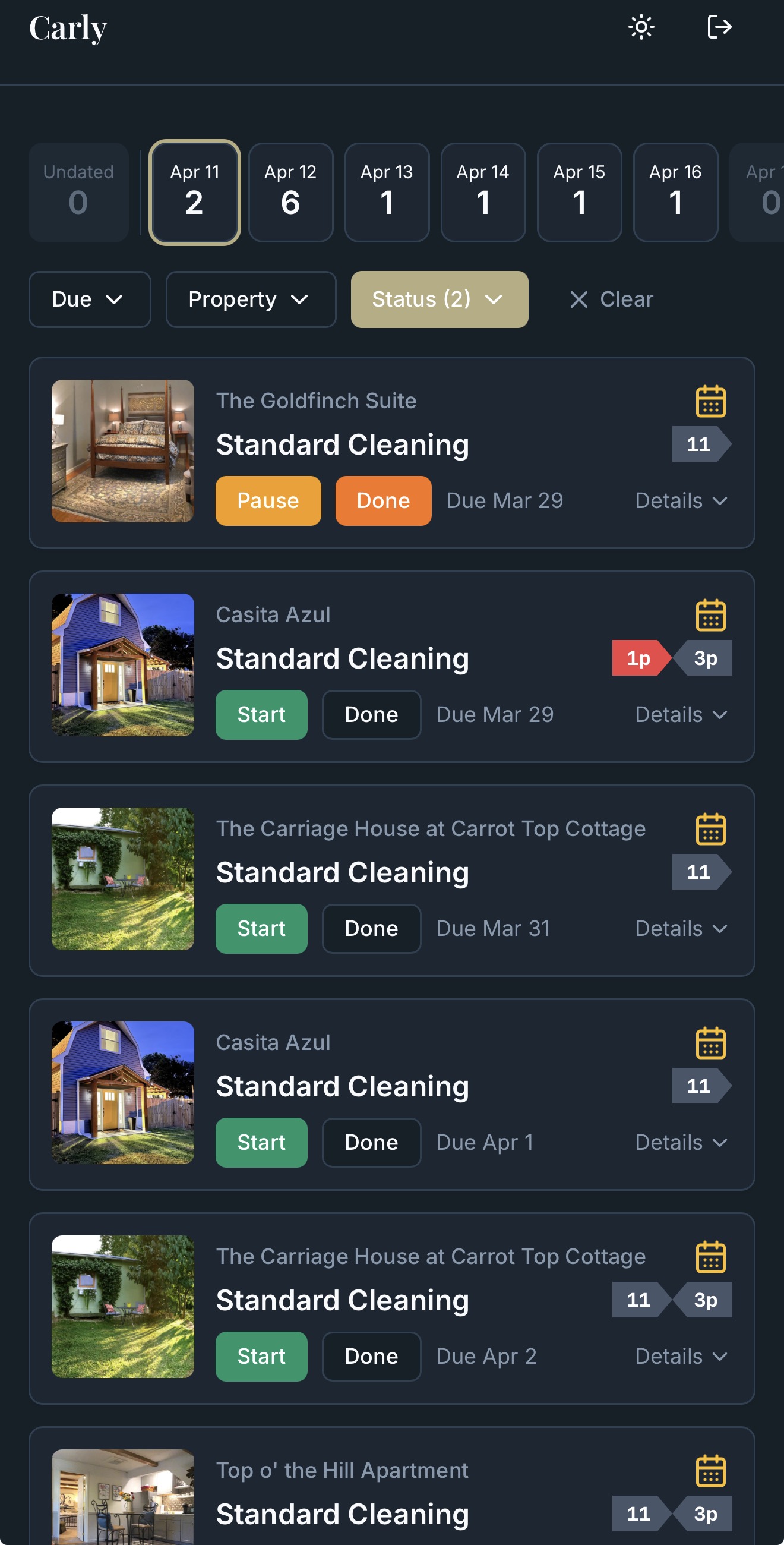 Staff task portal