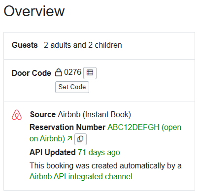 If no Airbnb guest phone number is provided, OwnerRez will utilize Airbnb's suggested door codes as a fallback to generate door lock codes for properties configured for guest phone-number-based code generation.