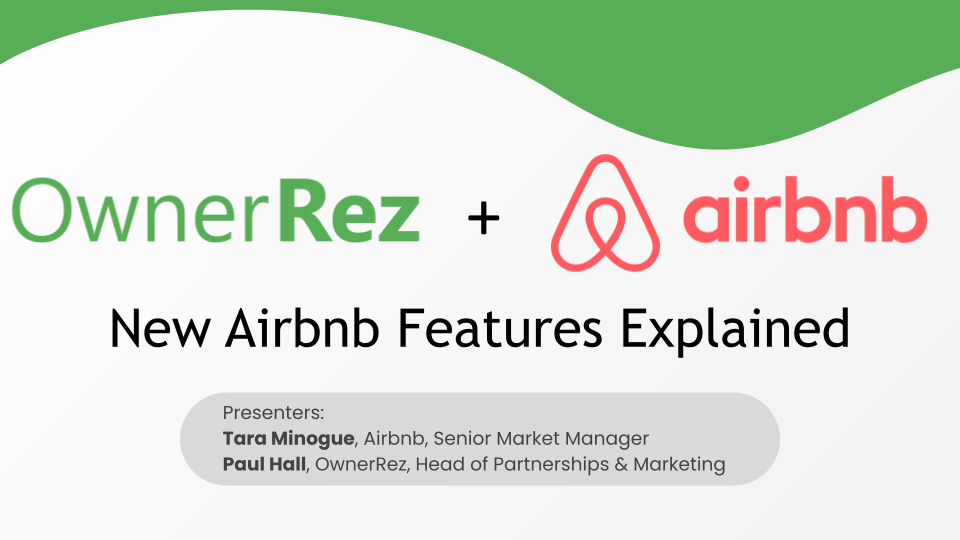 Join us live with Airbnb on Tuesday, July 14th, at 1 PM Eastern and 10 AM Pacific time!
