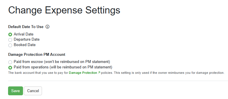 It's important to note that the Default Date to Use configured in individually configured surcharges and taxes override the Default Date to Use in this section.