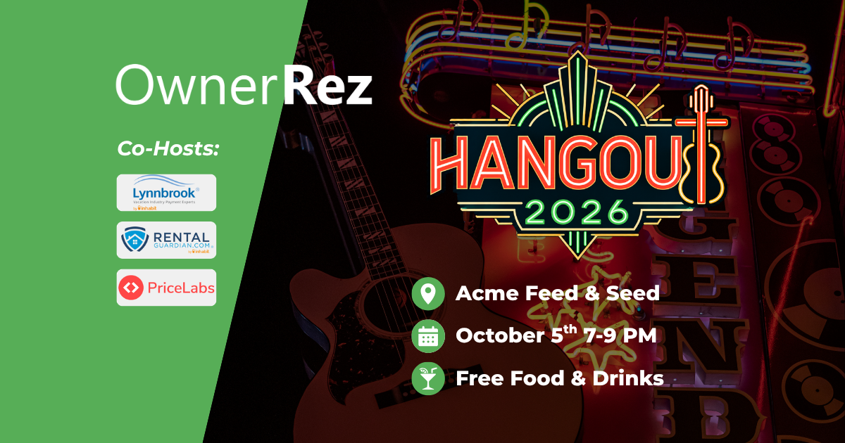 Join Us in Nashville for the 2026 OwnerRez Hangout!